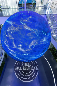 地球模型 宝安规划展展厅