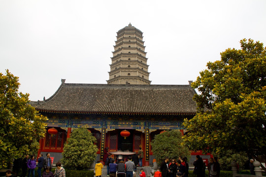 法门寺 寺院 大圣真身宝塔