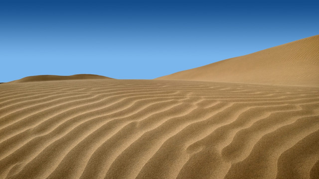 沙波纹，沙海，沙漠