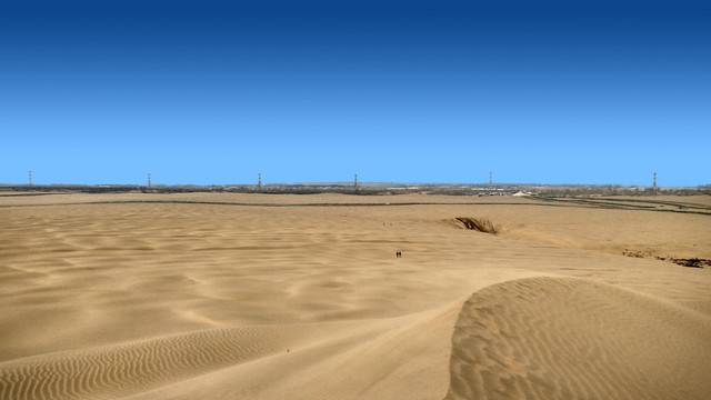 沙波纹，沙海，沙漠