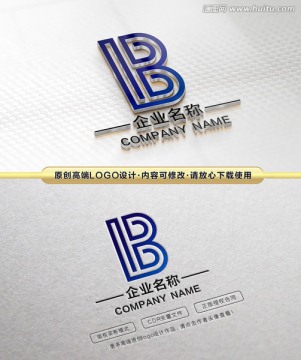 B字母LOGO LB或BL标志