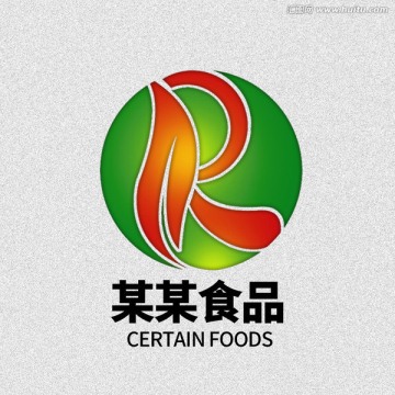 食品logo