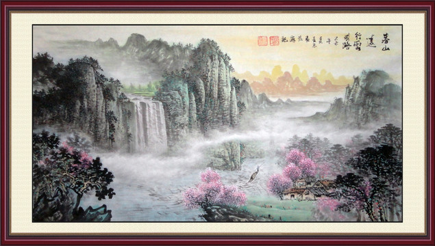 桃花風(fēng)景