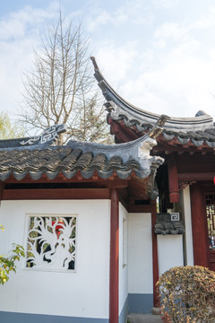 中式园林 飞檐斗拱