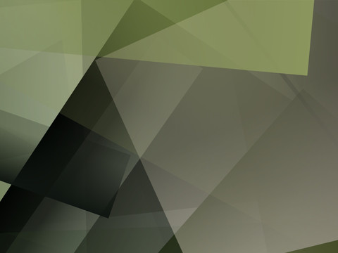 绿色立体拼接几何抽象背景高清