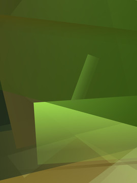 绿色拼接立体几何抽象背景高清