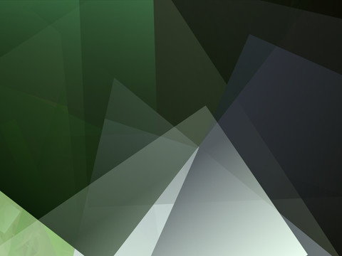 绿色拼接立体几何抽象背景高清