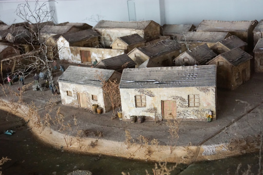农村老房子模型