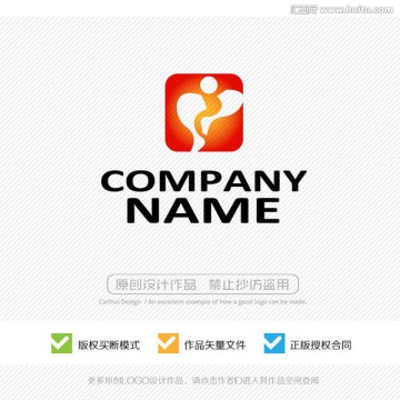 舞蹈 跳舞 LOGO設(shè)計(jì)