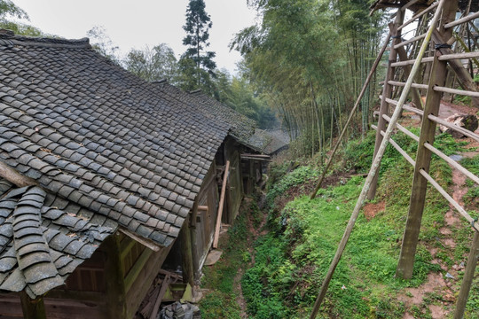 贵州从江岜沙苗寨