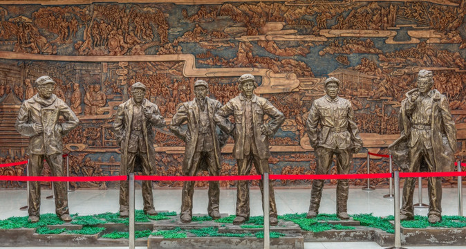 黎平会议纪念馆雕塑
