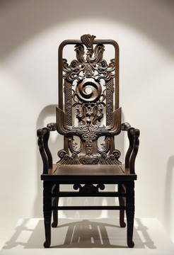 韩美林设计椅子 古典家具