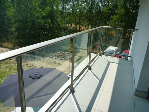 玻璃露台阳台栏杆
