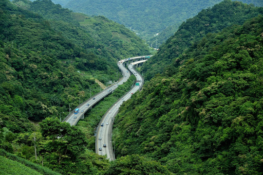 台北山区高速公路