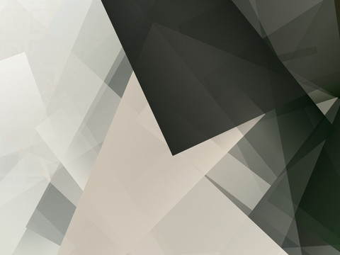 灰色几何抽象立体拼接背景高清