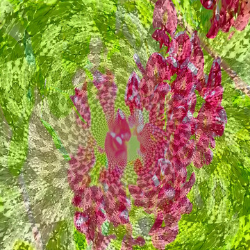 拼花花型裝飾畫 無分層