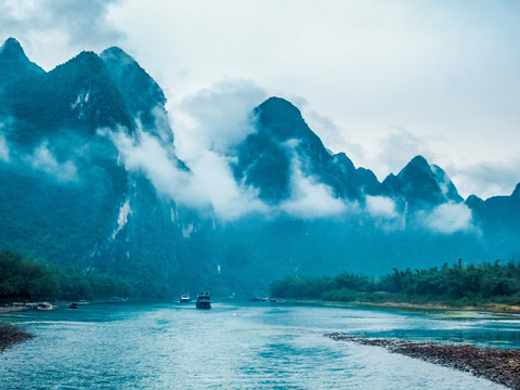 桂林山水之水墨漓江