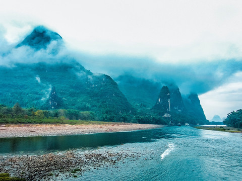 桂林山水之水墨漓江