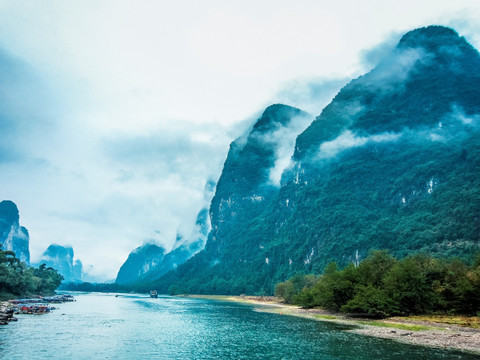 桂林山水之水墨漓江