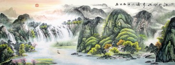 巨幅山水畫
