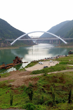 重庆 嘉陵江 朝阳桥