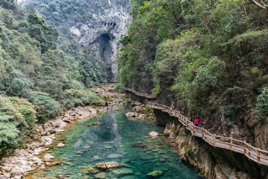 贵州荔波大七孔风景区