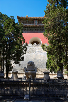 北京十三陵定陵