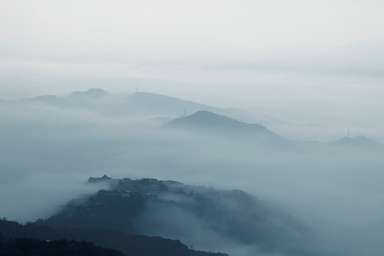 山区雾气