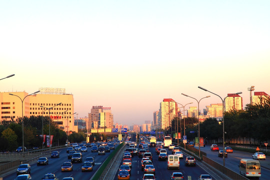 北京交通道路
