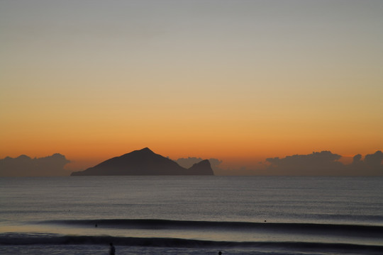 龟山岛日出