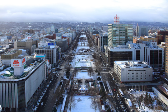 札幌的冬天