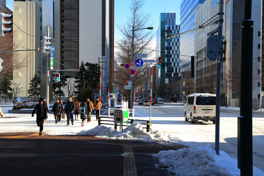 札幌的冬天