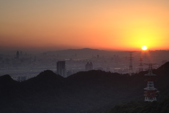 台北黄昏