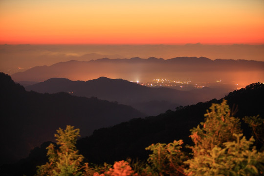 台湾山峰