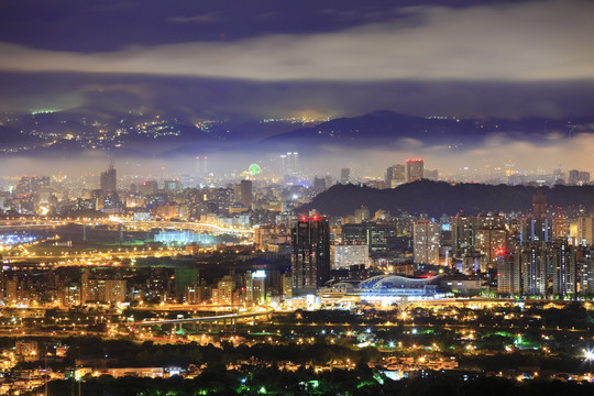 台北城市夜景