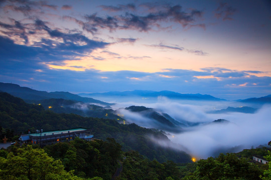 台湾坪林风景