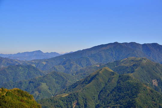 山区景色