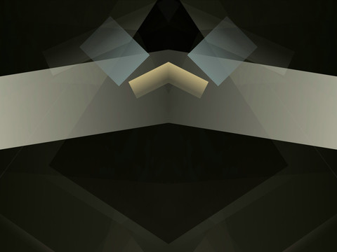 黑色几何抽象立体拼接背景底纹