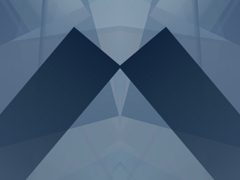 蓝色几何拼接立体抽象背景高清