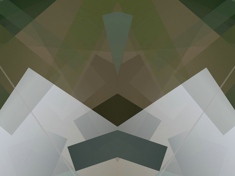 绿色立体几何拼接抽象高清背景