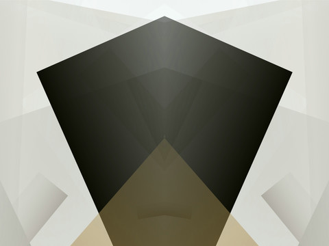 黑色抽像几何拼接高清立体背景