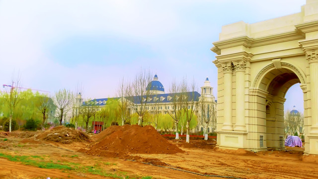 河南农业大学校园风景