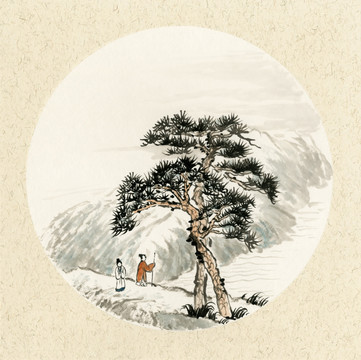 國畫山水 未分層