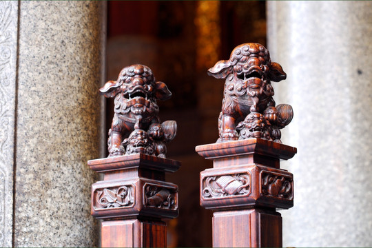 台湾寺庙木雕