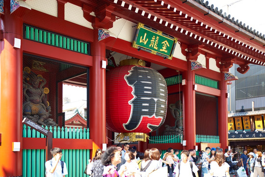 东京浅草寺雷门