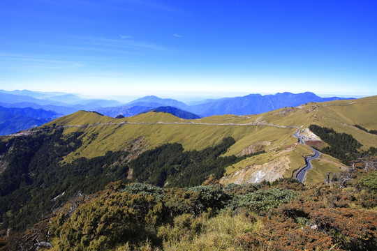 台湾南投合欢山