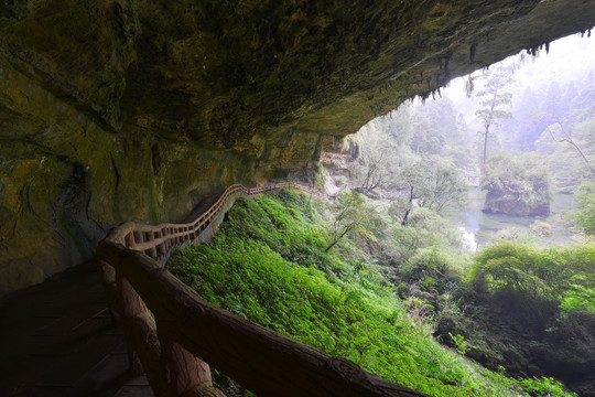 南投山洞步道