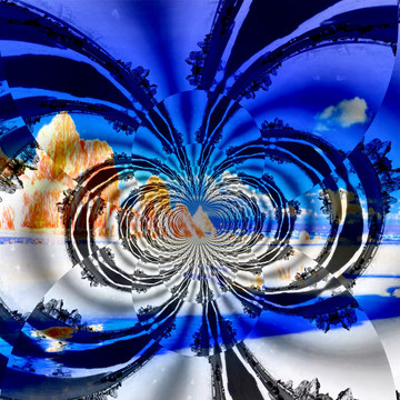拼花花型裝飾畫 無分層