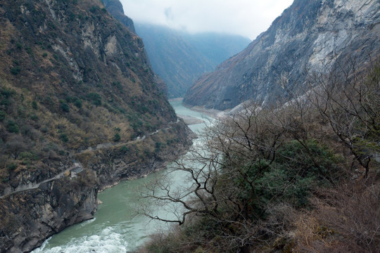 金沙江 河流 江河 峡谷