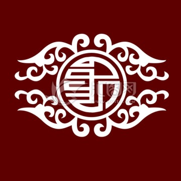 蒙古圓形花邊